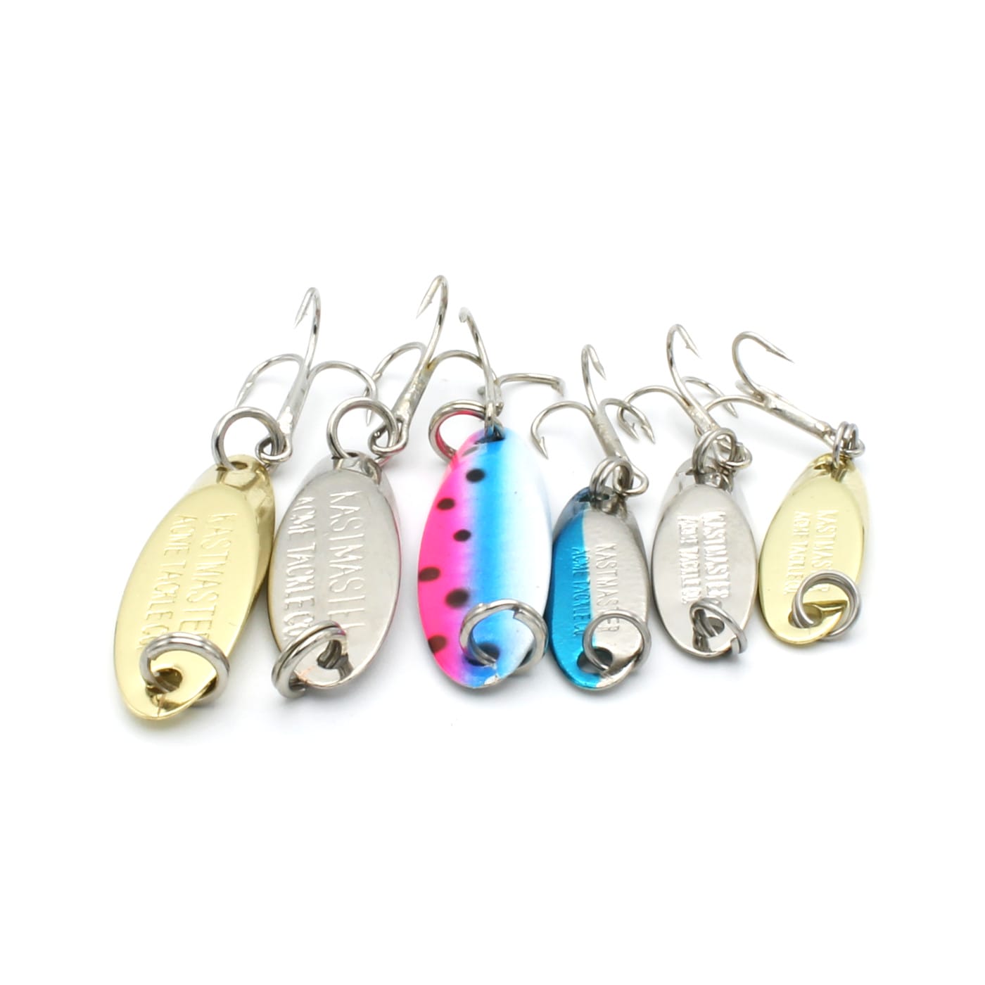 Acme Tackle Kastmaster Fishing Lure Spoon 3/4 oz. Chrome with Bucktail 