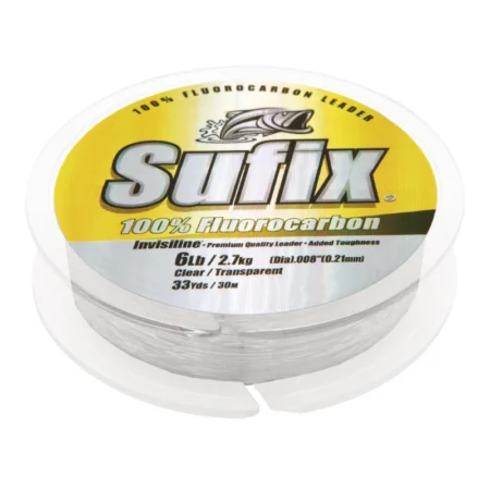 Sufix Invisiline Fluorocarbon Leader Line