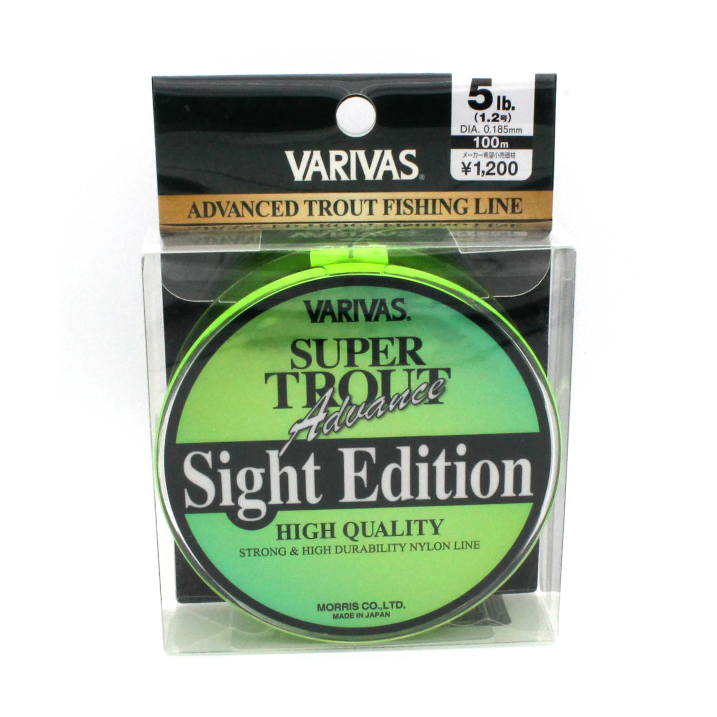 Varivas Super Trout Advance Sight Edition Nylon Line - Bait Finesse Empire
