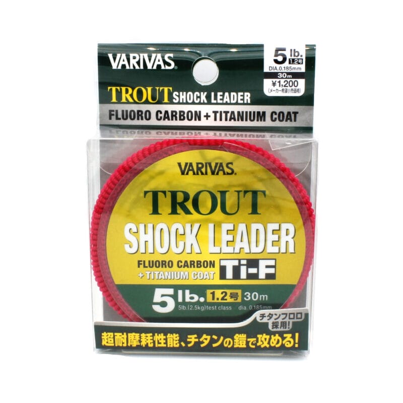 Varivas Trout Shock Leader Ti-F Fluorocarbon Line 5lb