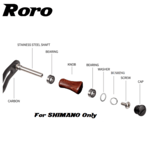 Anyone change handle knobs on shimano spinning reel?