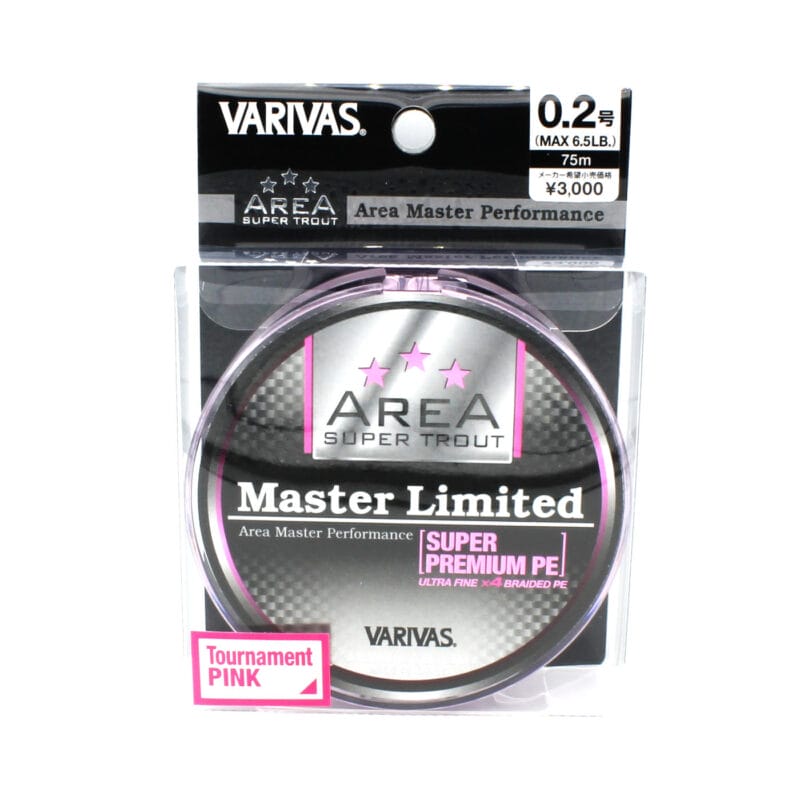 Varivas Area Super Trout Master Limited Super Premium PE X4 Varivas Area Super Trout Master Limited Super Premium PE X4