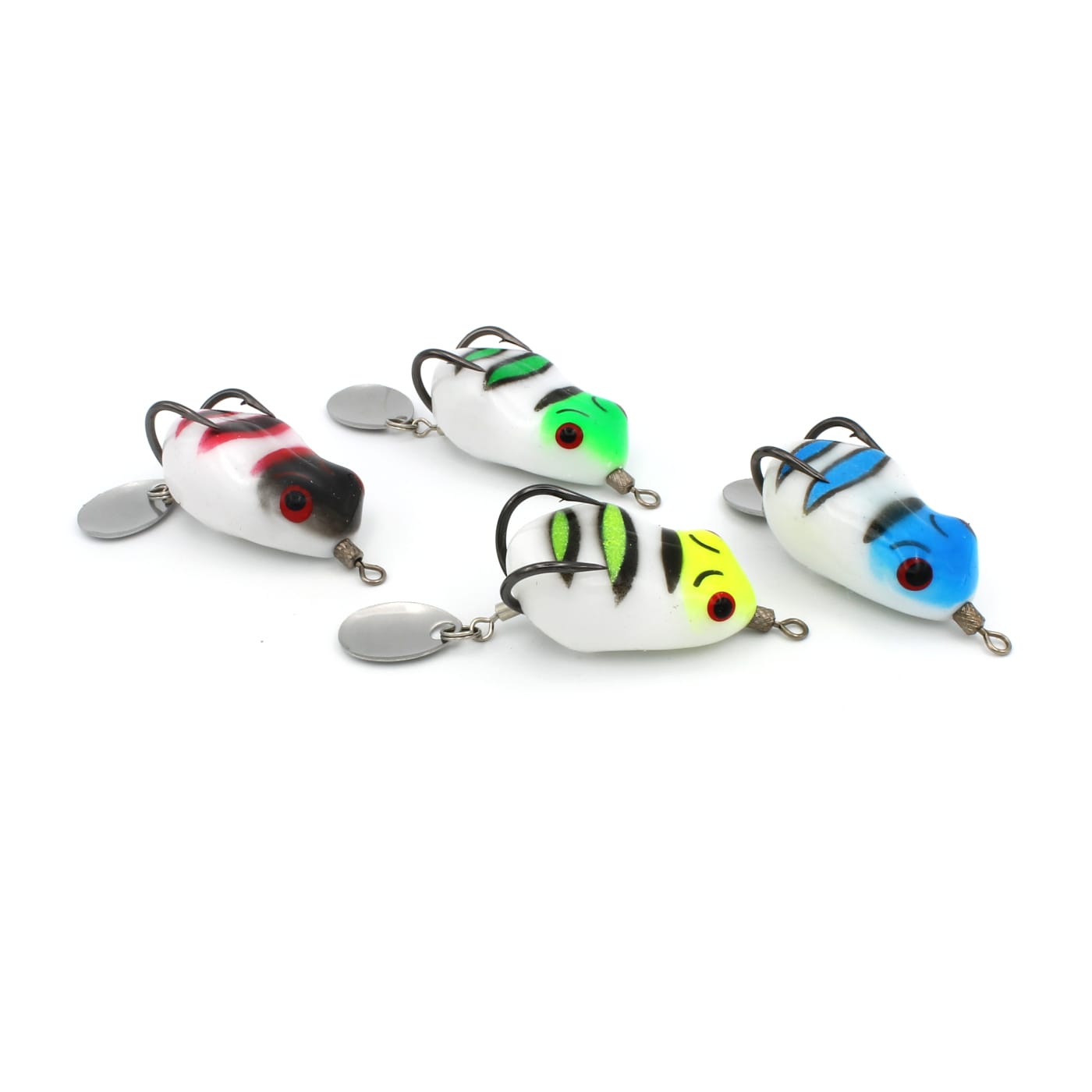  Sanhu Topwater Frogs Baits 4 Pieces Combo B : Sports & Outdoors