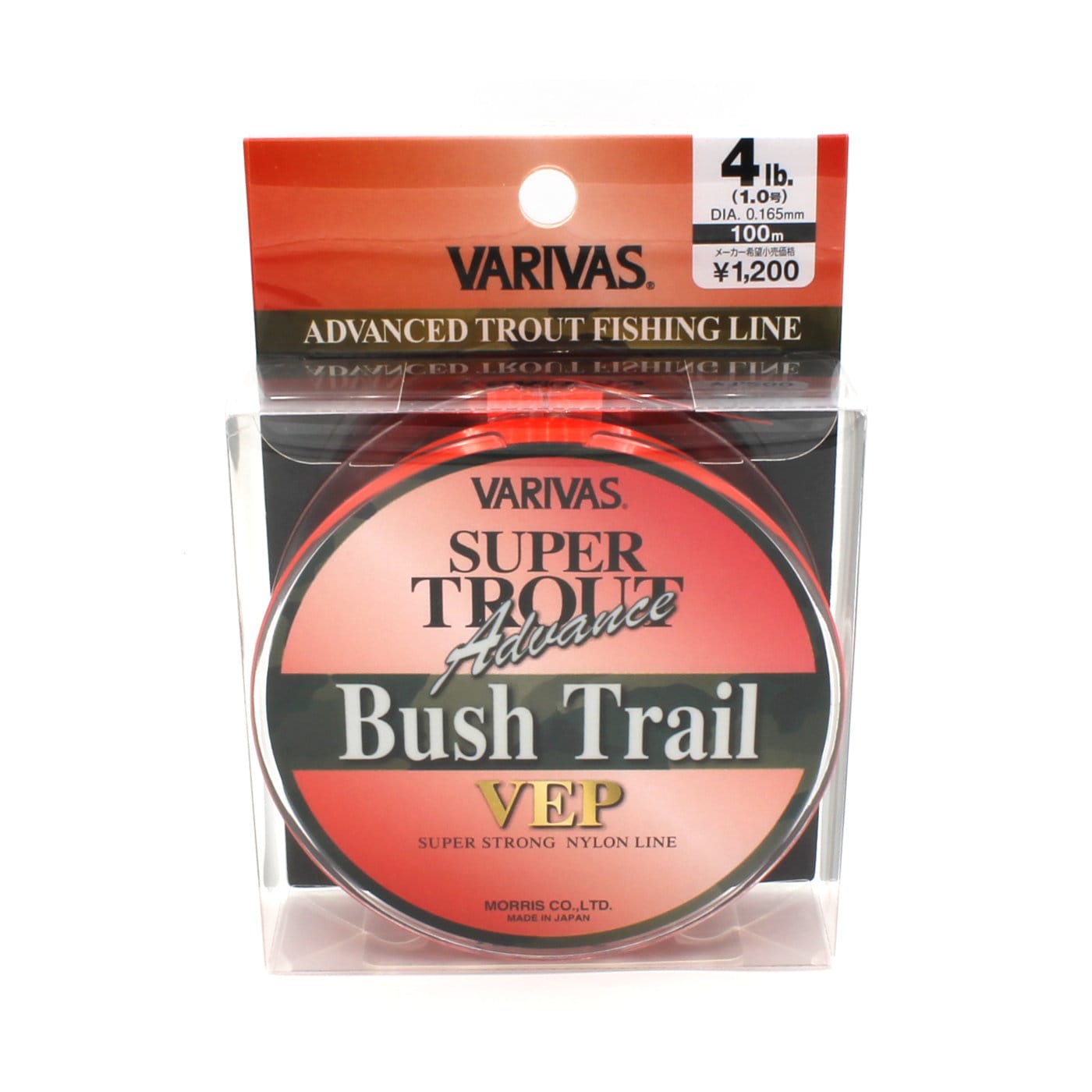 Varivas Super Trout Advance Bush Trail VEP Nylon Line - Bait