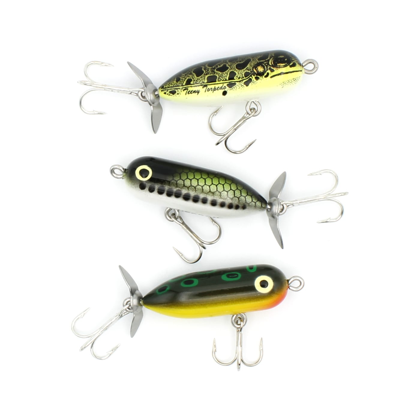 Heddon Fishing Lure Collection of 4 Vintage Tiny Torpedo -  Finland