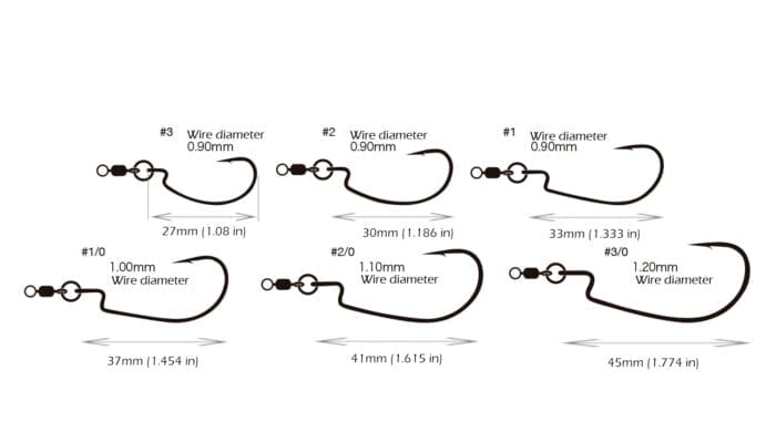 Varivas Rock_On Ring Gritter Hook