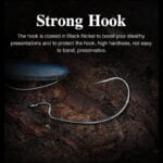 Tsurinoya Wide Gap Offset Worm Hook
