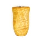 Roro Glossy Wood I-Shape Handle Knob Daiwa/Shimano Yellow