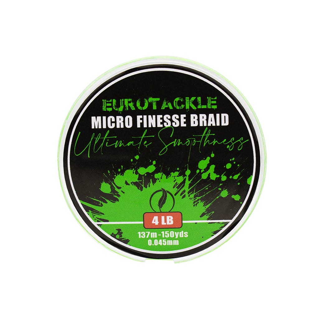 Eurotackle Micro Finesse Ultimate Smoothness Braid - Bait Finesse Empire