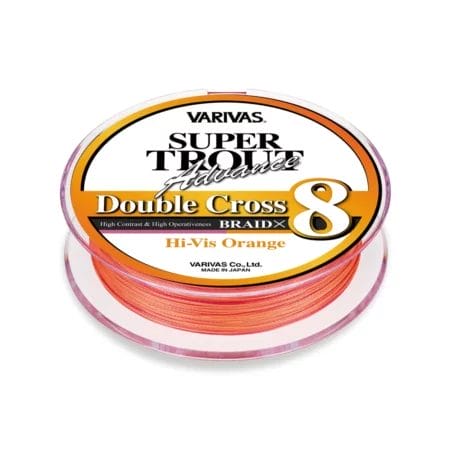 Varivas Double Cross PE 8 Hi-Vis Orange