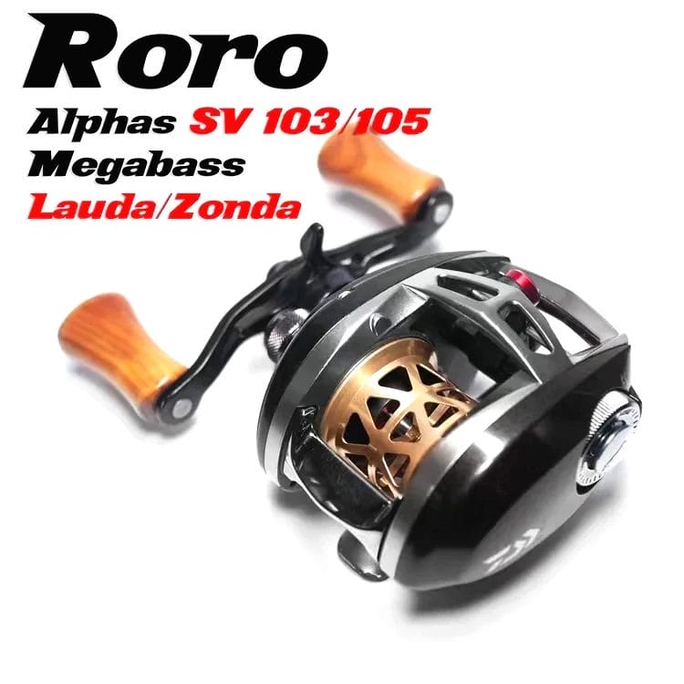 Roro X Spool AX27 – Alphas SV / Megabass Lauda / Megabass Zonda