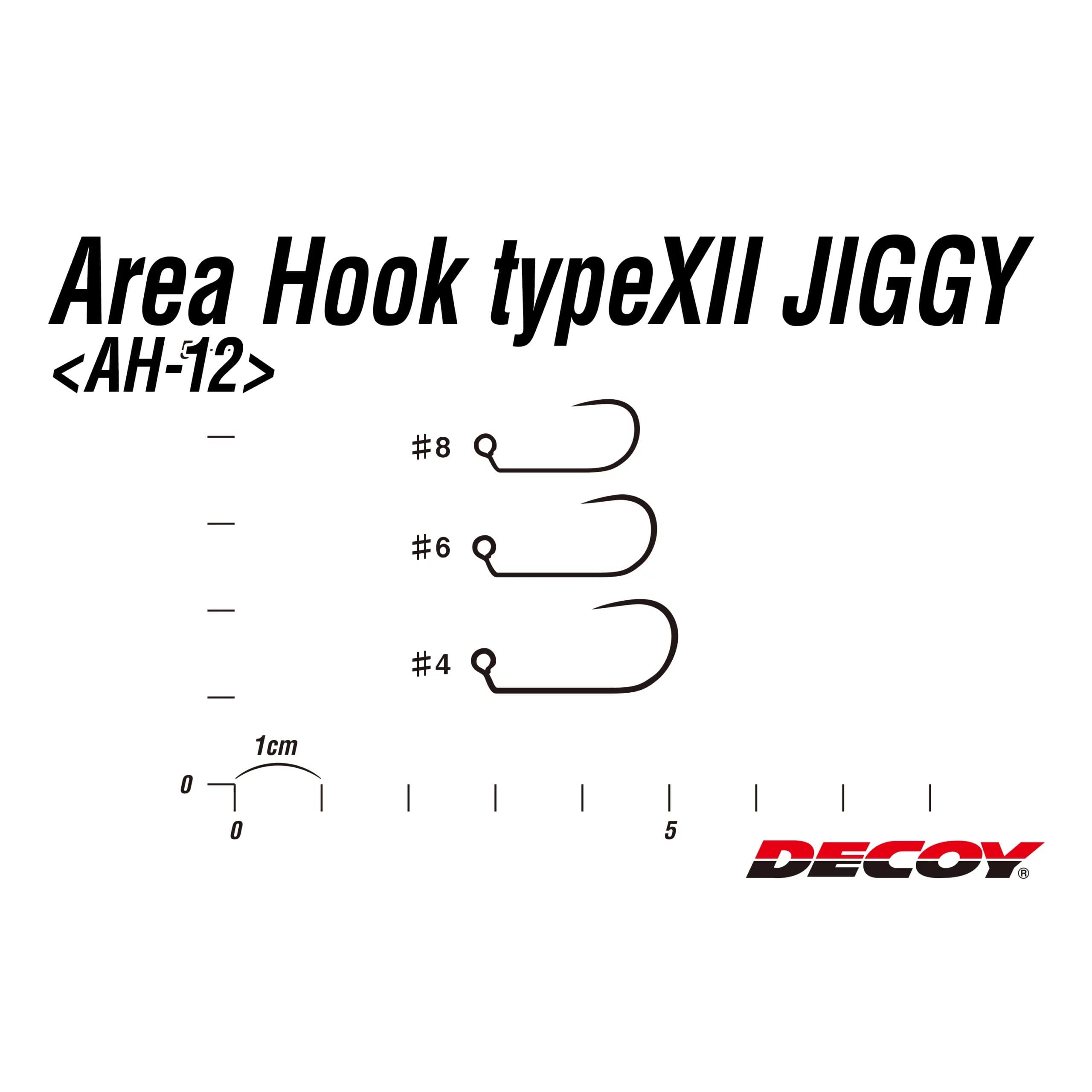 Decoy AH-10 Area Hook Type X Jove - Bait Finesse Empire