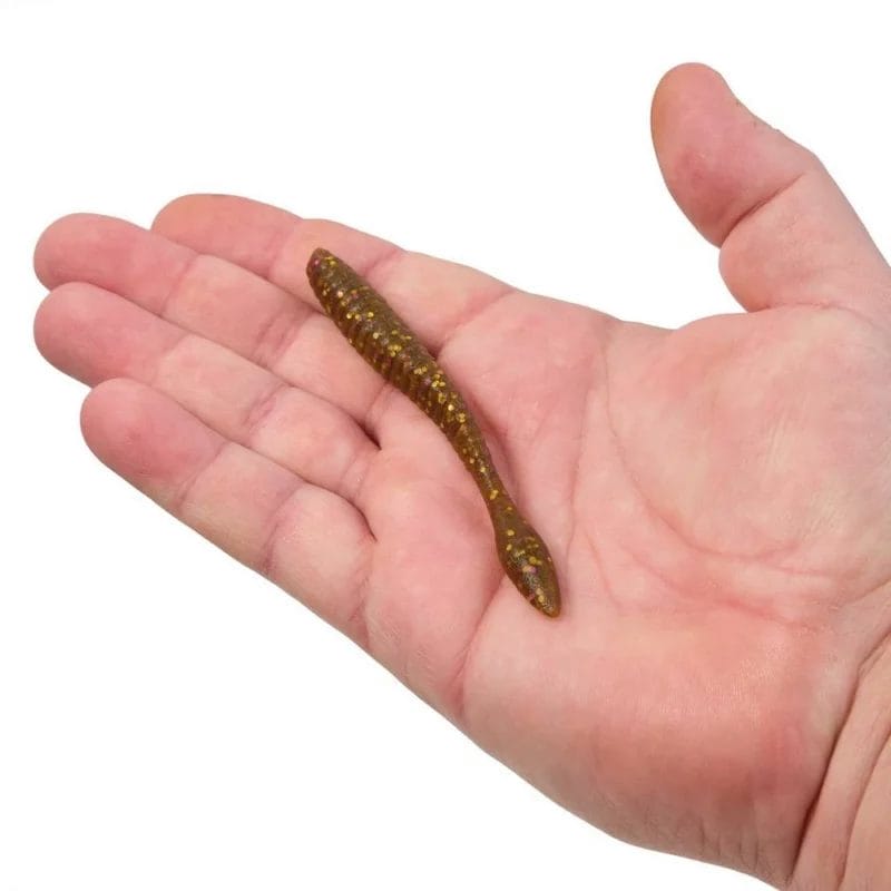 Berkley PowerBait MaxScent Flat Worm Mango Magic