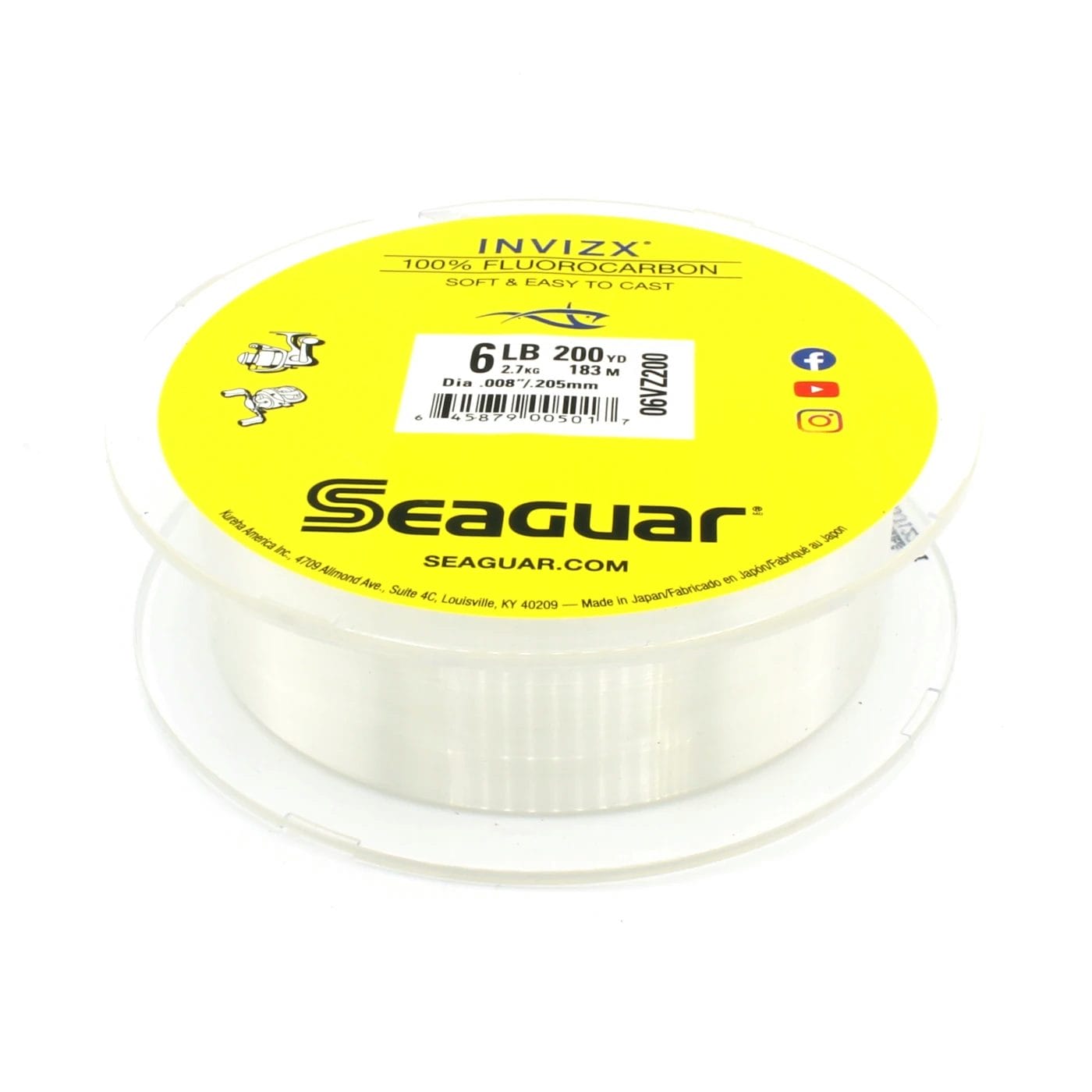 Seaguar Fluoro Premier Fishing Line 50 80lb