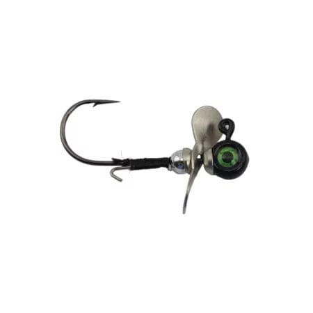 Jenko Whirly Bird Jig Head Black