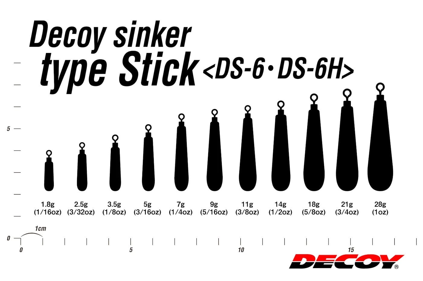 Decoy DS-6 Sinker Type Stick