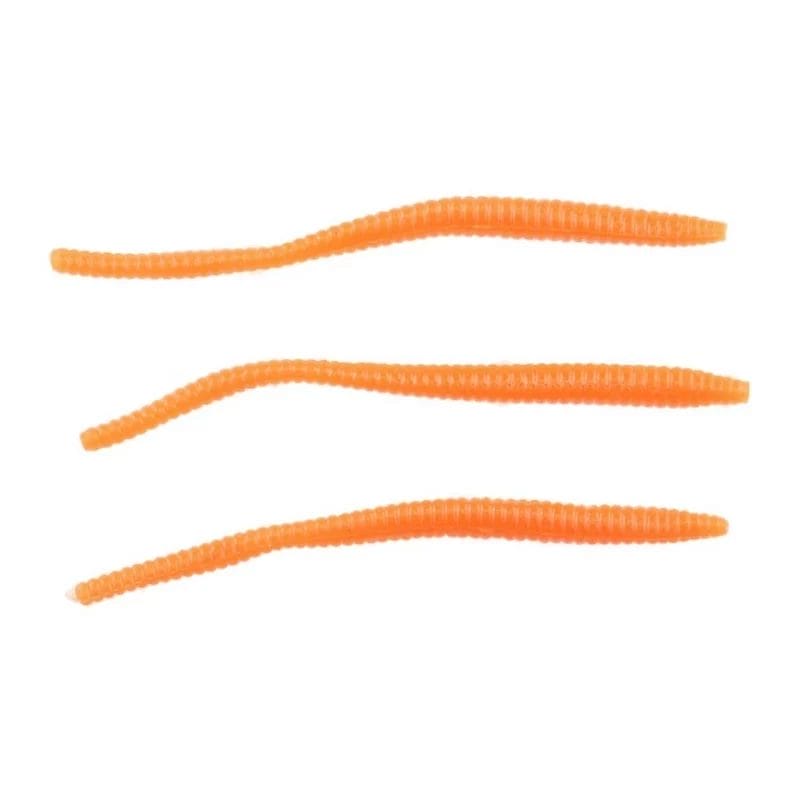 Berkley Powerbait Floating Trout Worm 3" Fluorescent Orange Berkley Powerbait Floating Trout Worm 3" Fluorescent Orange