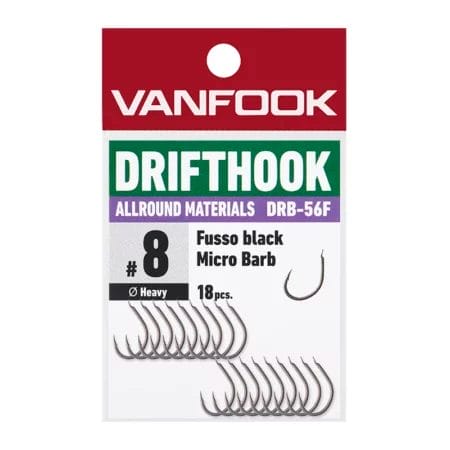 VanFook DRB-56F Drifthook Allround Materials - Spade Hooks - Bait Finesse  Empire