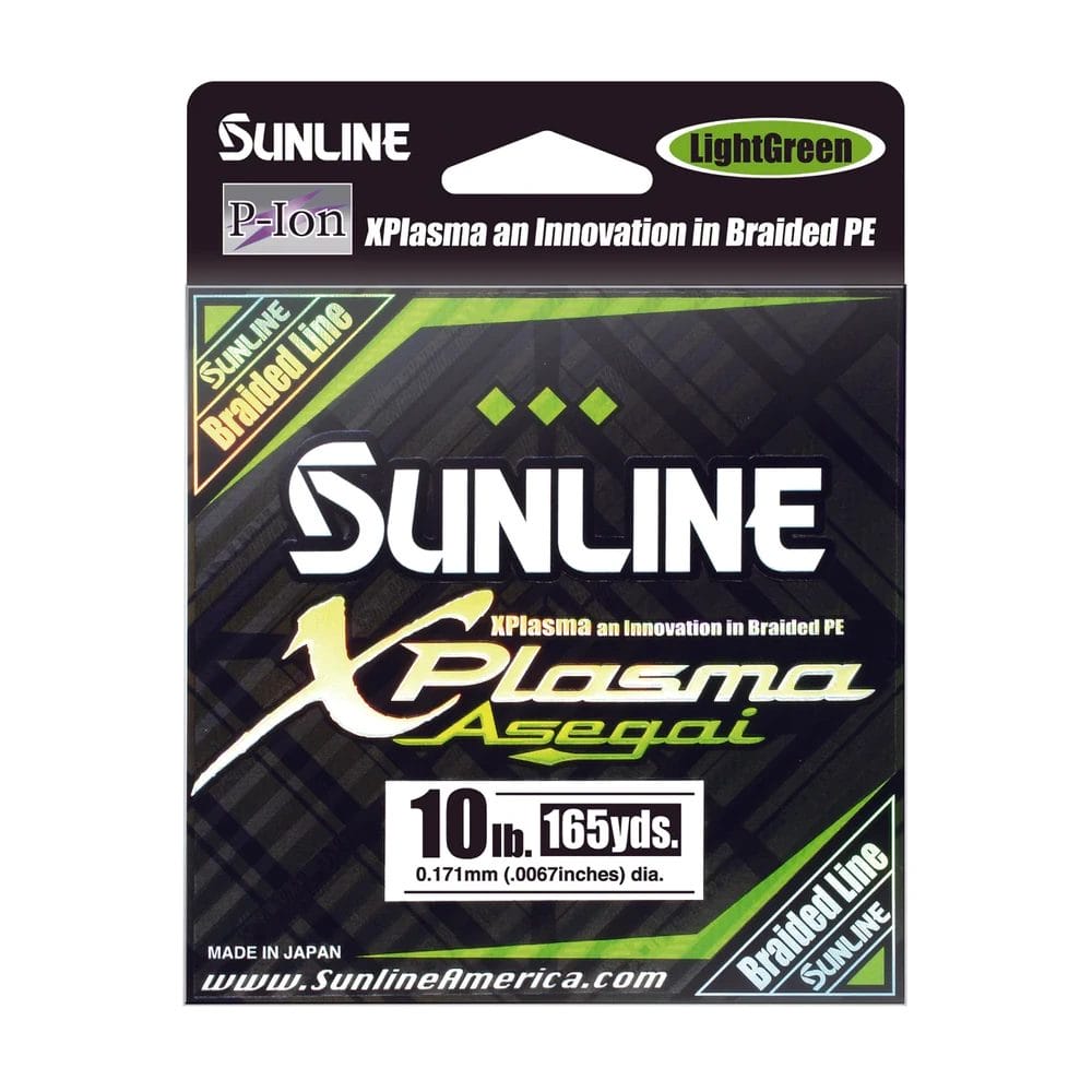 Sunline Xplasma Asegai Braided PE Line - Bait Finesse Empire