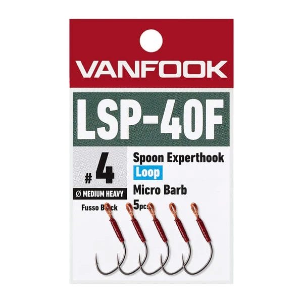 Vanfook LSP-40F Spoon Experthook Loop Micro Barb #1 (5pcs)