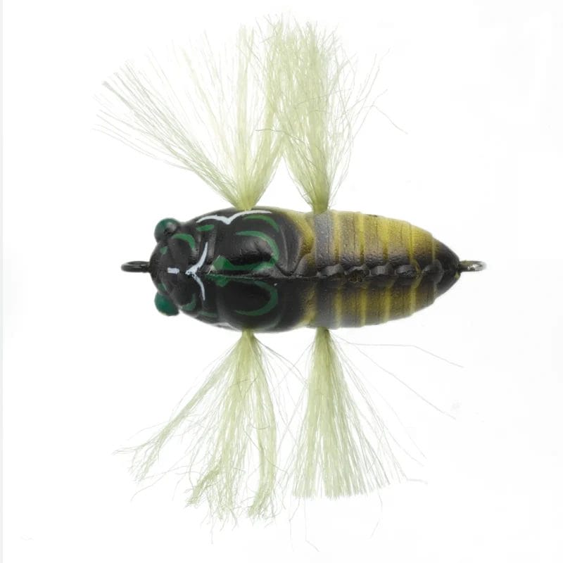 Leurre De Pêche TIEMCO Trick Trout Cicada JUMBO, Transparent, 70mm, 13g - Neuf