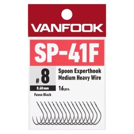 Vanfook SP-41F Spoon Experthook Medium Heavy Wire 16pk