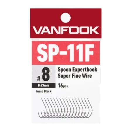 Vanfook SP-11F Spoon Experthook Super Fine Wire 16pk
