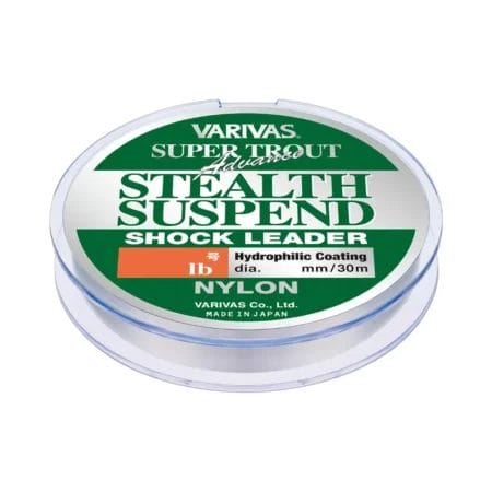 Varivas Super Trout Advance Stealth Suspend Shock Leader Nylon
